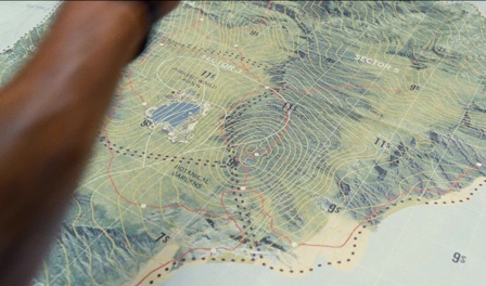 Isla Nublar map with lagoon